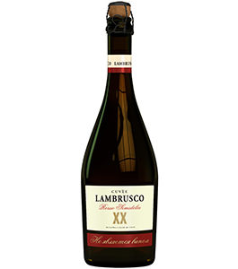 Шампанское Lambrusco Rosso 0.75л